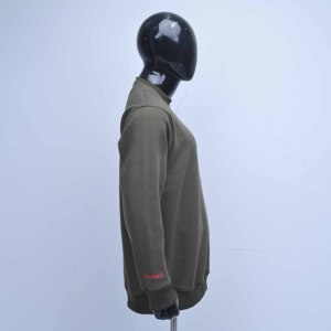 Unisex Casual <b>Long</b> Sleeve 100% Cotton Custom Logo Solid Color Pullover Hooded Winter Embroidered Breathable Eco-Friendly Men's - Product Image 6