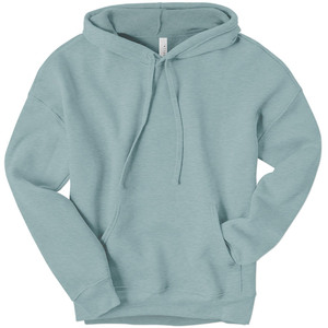 Bella Canvas Sudadera con capucha de gran tamaño Solid Dark Tan Sudadera con capucha para impresión digital de invierno - Product Image 2
