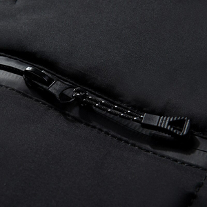 แจ็คเก็ตบอมเบอร์มีฮู้ดผู้ชายปรับแต่งได้สำหรับฤดูหนาวขนาดใหญ่พิเศษกันน้ำระบายอากาศได้โลโก้ด้านหน้า - Product Image 2