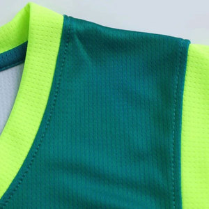 Uniforme de basket-ball sans manches de haute qualité pour hommes dernière mode léger entièrement personnalisé Design imprimé grande taille Option - Product Image 4