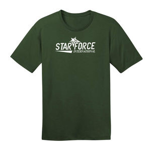 Surdimensionné hommes lavé à l'acide lavé été T-shirt hommes personnalisé lettre broderie denim col rond à manches courtes T-shirt sonnerie - Product Image 6