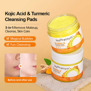 Bán buôn bong bóng làm sạch miếng đệm nhãn hiệu riêng hữu cơ làm sạch sâu tẩy tế bào chết bong bóng loại bỏ tỏa sáng chăm sóc da mặt bong bóng - Product Image 2