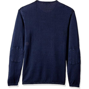 New Arrival Latest <b>Design</b> Men's Fashion Cotton Casual Breathable Streetwear Crew Hip Hop Oversized Long Sleeves Acid Wash Shirt - Product Image 1