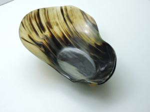 Cuenco para Servir de Cuerno Negro Natural, de la Mejor Calidad, Pulido, Duradero, con Aspecto Antiguo, Hecho a Mano, Ecológico, para Fiestas y Comida - Product Image 6