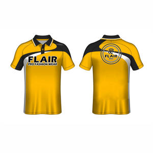 Gran oferta de algodón 100% para hombre, camiseta Polo personalizada de buena calidad, Color sólido, estilo informal, patrón, 180g, tela, peso frontal - Product Image 1