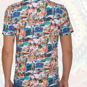 Top qualité hommes T-Shirts nouveau Design élégant-chemises pour hommes coton couleur unie avec motif imprimé bas quantité minimale de commande hommes T-Shirts - Product Image 3