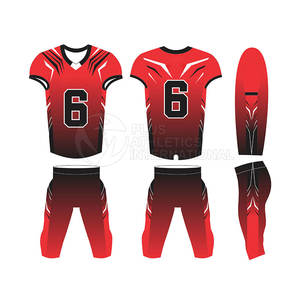Uniforme Offre Spéciale de football américain de haute qualité OEM/ODM équipe de service nom imprimer uniforme de football américain à vendre - Product Image 6