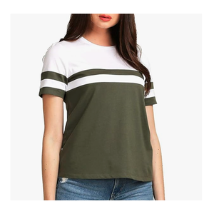 Top corto de secado rápido para mujer de último diseño 2025 del fabricante de Pakistán, camisetas transpirables de verano de alta calidad, camisetas teñidas lisas - Product Image 5