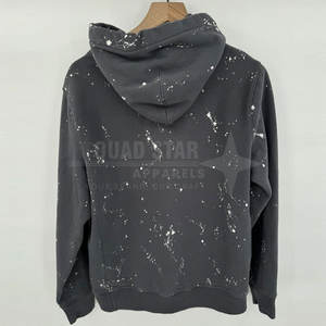 2025 Sudaderas con capucha desgastadas para hombres hechas a medida Producto de invierno Precio barato Sudaderas con capucha desgastadas hechas en Pakistán - Product Image 2