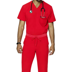 Top Quality Medical <b>Scrub</b> <b>Uniform</b> Factory Sale Medical <b>Scrub</b> <b>Uniform</b> Best Selling Medical <b>Scrub</b> <b>Uniform</b> - Product Image 3