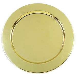 Placas cargadoras de metal funcionales con doble uso como piezas decorativas y Bandejas para servir para cenas formales e informales - Product Image 2