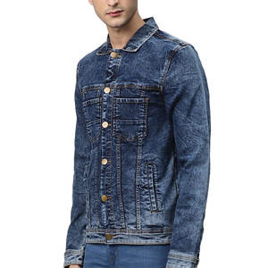 Offre spéciale, délavé à l'acide, veste d'hiver en jean décontractée, vestes jeans tendance d'hiver de qualité supérieure pour hommes - Product Image 3