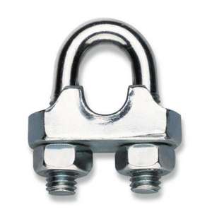 คลิปหนีบเชือกลวดหลายแพ็คแบบ BETA-ROBUR ทำจากเหล็กชุบสังกะสีแบบกดเย็น - Product Image 1