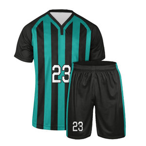 Uniforme de fútbol para hombre de la mejor calidad, material transpirable de Color sólido con impresión de logotipo personalizado, chándal de estilo superior MOQ bajo - Product Image 1