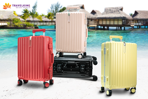 Valise en aluminium robuste pour ordinateur portable, cadre en aluminium, anti-rayures, roues silencieuses, fabricant de bagages de luxe pour femmes, voyage 20 24 28 - Product Image 4