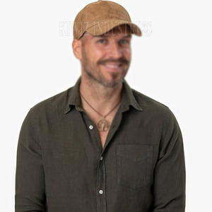 OEM venta al por mayor de alta calidad barato gorra de béisbol ajustable ajuste deportes béisbol gamuza gorra de béisbol - Product Image 2