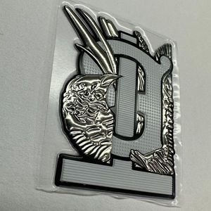 2023 Offre Spéciale haute qualité personnalisé TPU transfert de chaleur Logo étiquette pour Jersey or argent 3D étiquette pour vêtement T-Shirt vêtements - Product Image 3