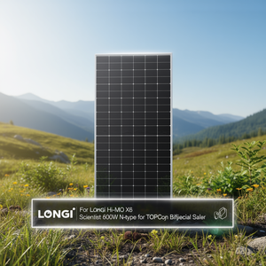 Panel Solar Bifacial LONGi Hi-MO X6 Scientist 600W Tipo N para TOPCon - Product Image 2