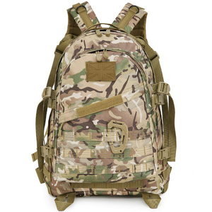 Sac tactique 45 litres - BTP molle, multiples sangles de compression frontales, sangle de ceinture à dégagement rapide, camouflage personnalisé - Product Image 1