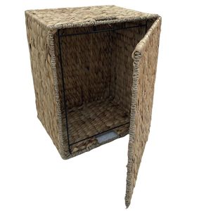 Panier en jacinthe d'eau écologique personnalisé de bonne qualité naturel tissé au Vietnam pièces et accessoires de sac de Offre Spéciale - Product Image 6