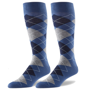 OEM Best Seller Ekose Argyle Chaussettes pour hommes Confortables Antibactériennes Personnalisables avec votre marque 80% coton 17% nylon 3% élasthanne - Product Image 1