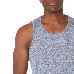 เสื้อกล้ามออกกำลังกายผู้ชายปี 2025 แห้งเร็ว ระบายอากาศดี สไตล์ลำลอง สตรีทแวร์ สำหรับฝึกซ้อม ไซส์ XL  แบบสีพื้นและลายพิมพ์ - Product Image 3