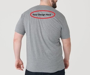 Tshirts With Logo Custom Printed Newest Custom 100% Cotton Shirt Printing Wholesale Plus Size <b>Men's</b> T-shirt - Product Image 4