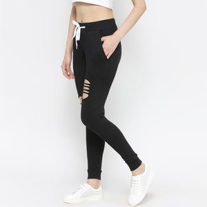 Nueva ropa de calle de otoño Jogger de alta calidad, peso ligero, logotipo personalizado, Impresión de mujeres, Joggers desgastados - Product Image 3