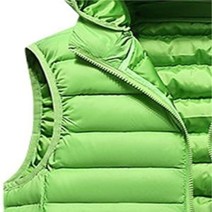 Veste sans manches matelassée chaude pour homme, vente chaude, OEM personnalisé, décontractée, légère, couleur unie, veste sans manches pour homme - Product Image 2