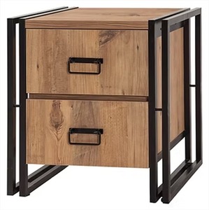 Table de chevet à tiroir en bois réglable pour ferme moderne Mobilier de maison durable pour chambre à coucher salon Table de chevet appartement - Product Image 2