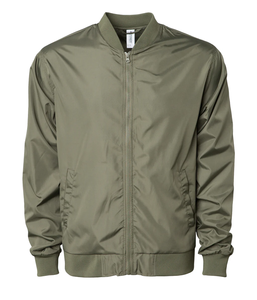 High Quality Winter Men's High Street Style Stand Collar Quick Dry Front Logo 100% Polyester Bomber <b>Jacket</b> - Product Image 1