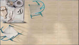 Azulejos de decoración de suelo de porcelana antideslizantes superventas 600X600 MM Azulejos de cerámica con acabado mate de estilo de madera - Product Image 2