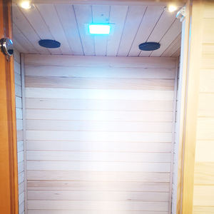 Sauna de vapor de madera tradicional para 1-2 personas de calidad superior con puerta de vidrio templado para Baño - Product Image 5