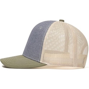 Gorra de camionero de alta calidad con logotipo personalizado Entrega rápida Gorra de béisbol con protección solar de malla de algodón hecha por Dress Sports - Product Image 3