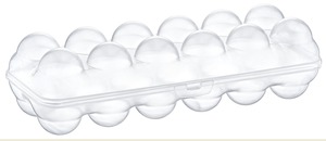 12 Compartments <b>Egg</b> Storage Container for with Secure Lid Stackable Clear Plastic <b>Egg</b> Holder Kitchen Organizer Ideal <b>Egg</b> Storage - Product Image 6