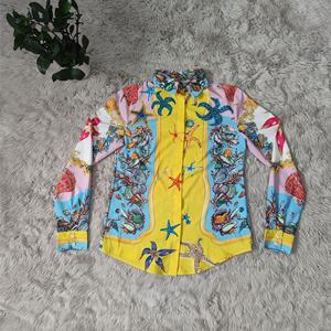 Nouveautés : Ensemble 2 pièces de qualité supérieure, élégant, pour femmes, tenue de bureau, jupe et veste, imprimé rose, patchwork - Product Image 3