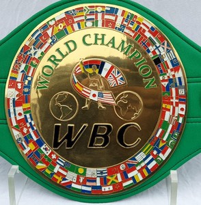 Cinturones de Campeón Mundial Personalizados! NUEVOS CINTURONES DE BOXEO WBC WINNG DE PESO PESADO - Product Image 1
