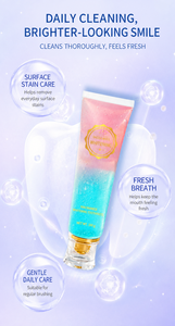 Dentifrice blanchissant à la niacinamide personnalisable pour enfants - Saveur pêche, éclaircit les dents, élimine la mauvaise haleine et les taches jaunes - Product Image 4