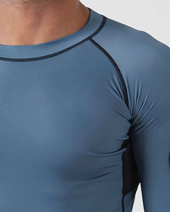 Rashguard homme BJJ personnalisé, qualité supérieure, judo, course à pied, polyester, compression et t-shirts amples pour l'entraînement, protections Rash Guard pour hommes - Product Image 4