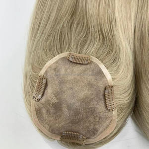 ที่ปิดผมคนจากหนังเทียม13x4ทำจากหนังเทียมของผู้หญิงผิวดำแบบหนังแท้ยุโรปขนาด24นิ้ว - Product Image 1