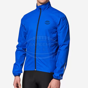 Men Winter <b>Zip</b> <b>up</b> <b>Jacket</b> with Full Front Zipper Breathable Windproof Soft Stretch Polyester Cotton Blend Modern Street Style - Product Image 2