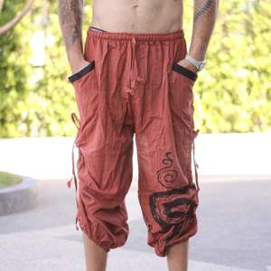 Pantalon en toile léger et respirant, décontracté et écologique, avec cordon de serrage, fabriqué en Thaïlande pour l'exportation, vente en gros - Product Image 6