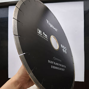 14"/350mm Dekton/Porcelain/Sintered Stone Silent Blade <strong>Superlife</strong> Max 1000m Chip-Free Cutting 45&deg; Miter Cutting Tigtool - Product Image 3