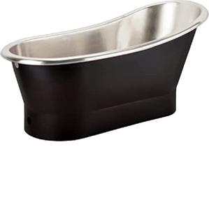 Baignoire autoportante à trempage personnalisée, baignoire métallique en cuivre, baignoire pour adulte - Product Image 2