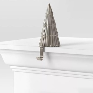 Luxury Silver Metal Christmas Tree Shape Stockholder Home Decoration Use in High Quality - Product Image 5