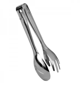 Pince à barbecue en acier inoxydable pinces à aliments de haute qualité pour cuisine et look pièce design et produit fait main - Product Image 1