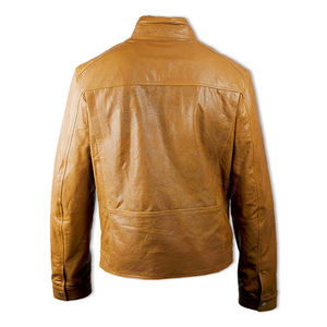 Vestes d'hiver élégantes et chaudes en cuir colorées pour hommes - Product Image 2