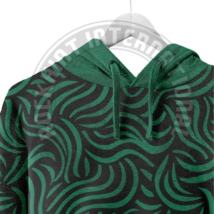 Sudadera con Capucha de Manga Larga para Mujer, Ropa de Invierno, Logotipo Personalizado en la Parte Delantera, Sudadera Holgada de Algodón - Product Image 6