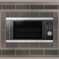 Marco para Microondas Emuca España, 600 mm, Níquel Satinado, Plástico, 600x400 mm, Accesorios para Muebles de Cocina, Modelo 8061551
