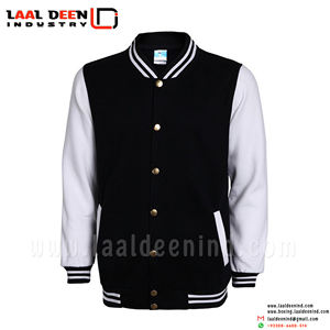 Chenille เสื้อแจ็คเก็ตเบสบอล,เสื้อบอมเบอร์ลายปักโลโก้แบบกำหนดเอง - Product Image 5